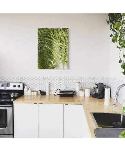 Liście Paproci - obraz na płótnie