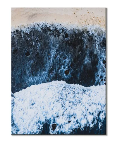 Fala morska - obraz na płótnie