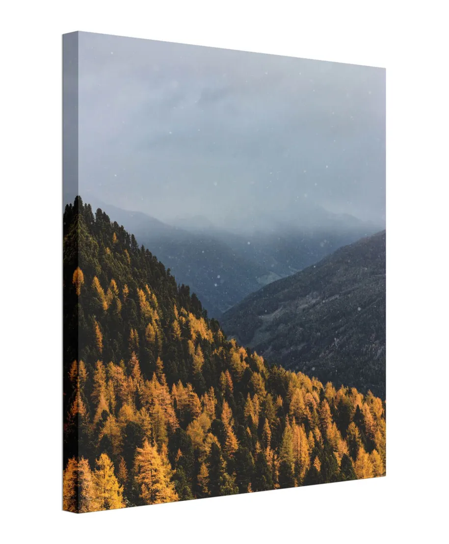 Jesienne Wzgórza - obraz na płótnie