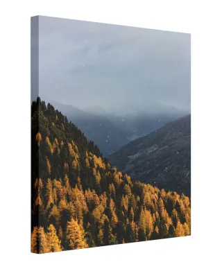 Jesienne Wzgórza - obraz na płótnie