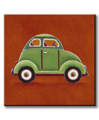Green Car - Obraz na płótnie