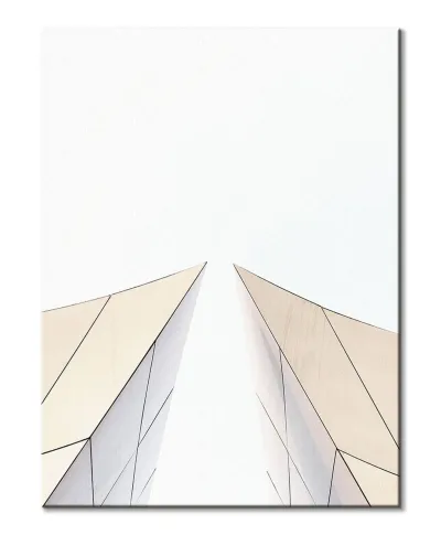 Nowoczesne budynki - obraz na płótnie