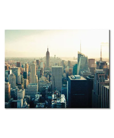 NY Skyscrapers - obraz na płótnie