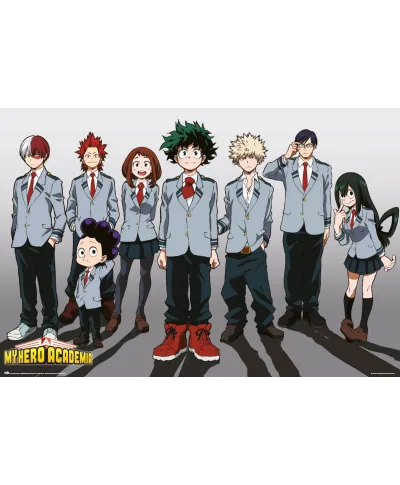 My Hero Academia Uniform Version - plakat