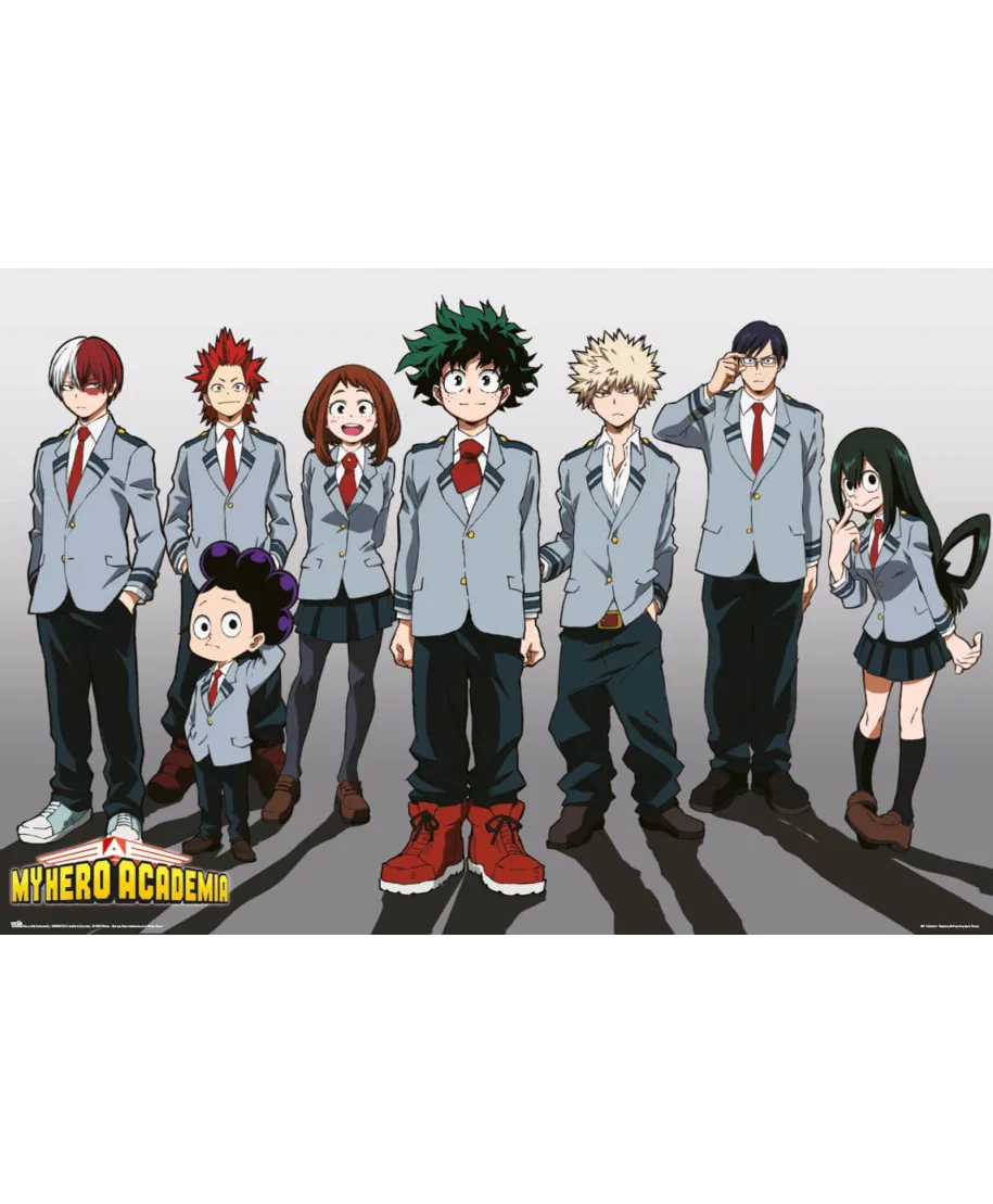 My Hero Academia Uniform Version - plakat