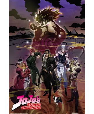 Jojo's Bizarre Adventure Stardust Crusaders - plakat