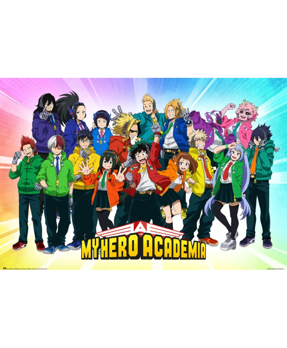 My Hero Academia Hero Fes - plakat