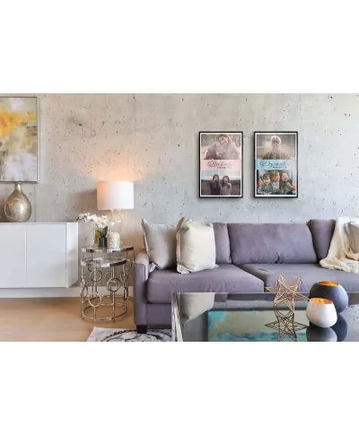 Plakat ze zdjęciami Prezent na Dzień Dziadka