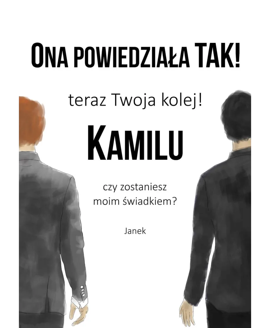 Plakat A4 Prośba o świadkowanie, zostanie świadkiem