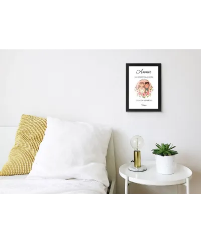 Plakat A4 Podziękowanie dla Świadkowej