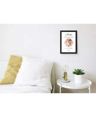 Plakat A4 Podziękowanie dla Świadkowej