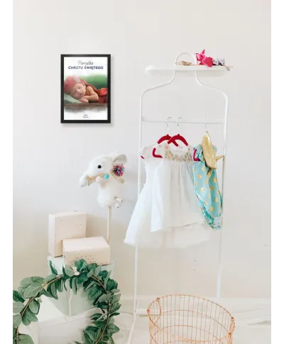 Plakat A4 ze zdjęciem Pamiątka Chrztu Świętego