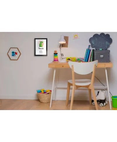 Plakat A4 Metryczka dla chłopca