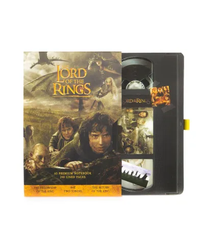 Lord Of The Rings VHS - notes A5