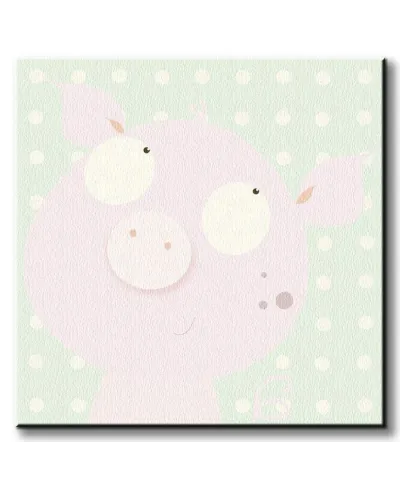 Pinky Piggy  - Obraz na płótnie