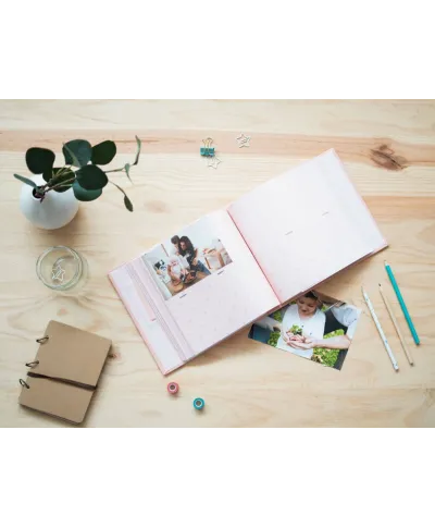 Baby Polka Pink - Album na 200 zdjęć 10x15 cm