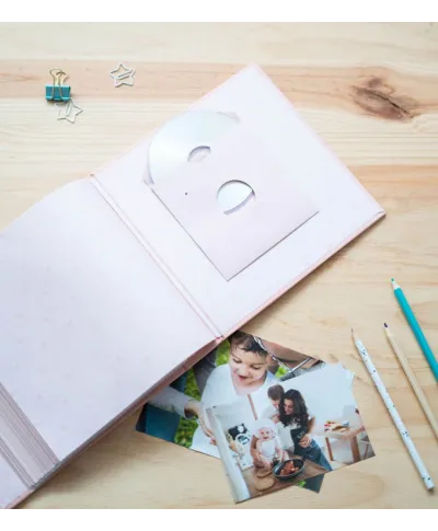 Baby Polka Pink - Album na 200 zdjęć 10x15 cm