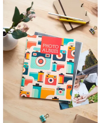 Vintage Camera - Album na 48 zdjęć 13x20 cm