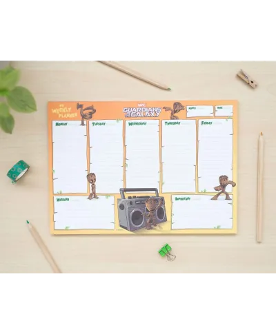 Marvel Groot - planer tygodniowy A4