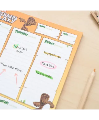 Marvel Groot - planer tygodniowy A4