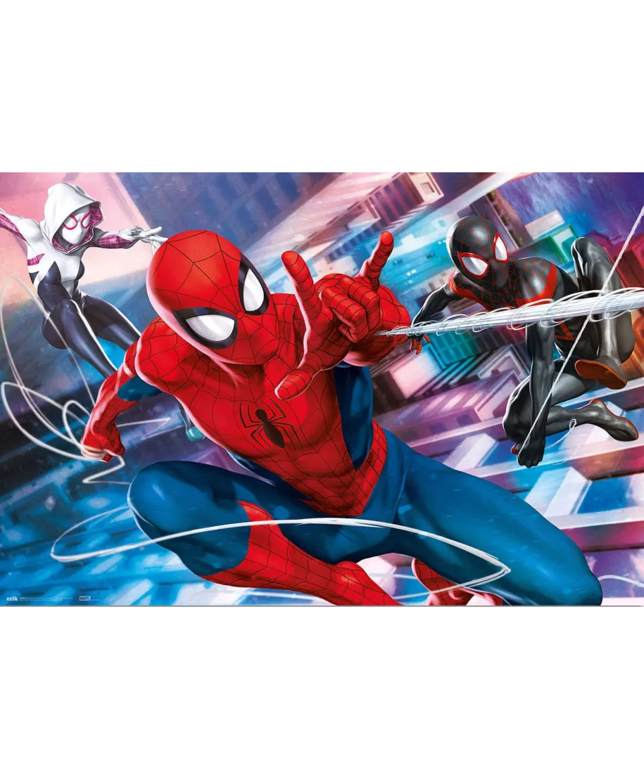 Marvel Spider-Man Peter, Miles and Gwen - plakat
