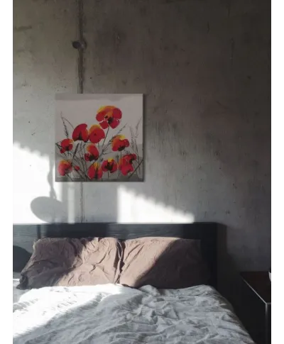 Multiple Poppies - Obraz na płótnie
