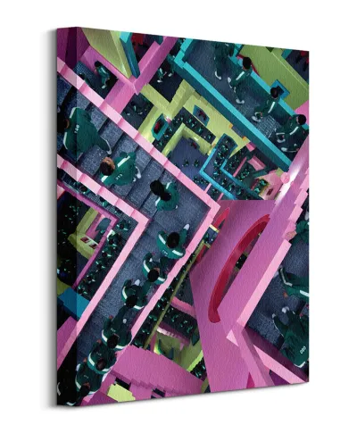 Squid Game Vertigo - obraz na płótnie