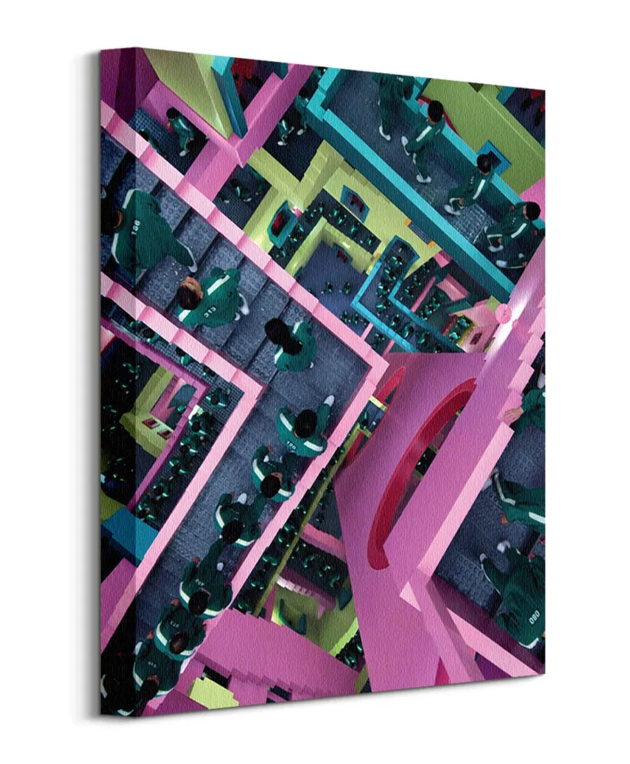 Squid Game Vertigo - obraz na płótnie