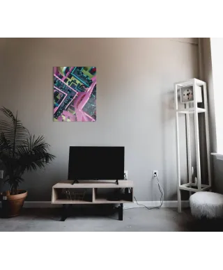 Squid Game Vertigo - obraz na płótnie