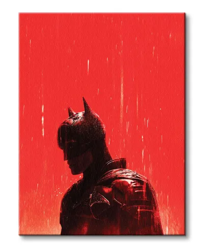 The Batman Rain - obraz na płótnie