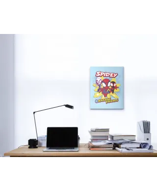 Spidey and His Amazing Friends Jump with Style - obraz na płótnie