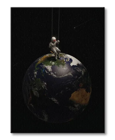 Nicebleed Earth is My Playground - obraz na płótnie