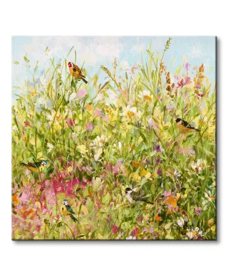 Field Border - obraz na płótnie