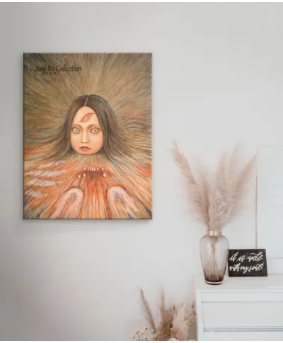 Junji Ito Smashed - obraz na płótnie