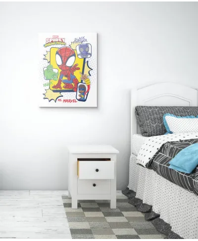 Spidey and His Amazing Friends Scribble - obraz na płótnie