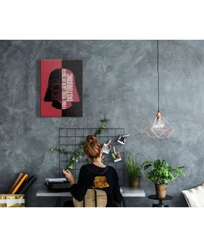 Star Wars Half Quote - obraz na płótnie