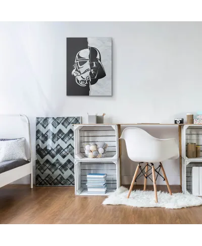 Star Wars Storm Trooper/Darth Vader - obraz na płótnie