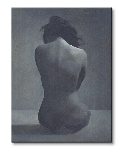 Absence in Oil - obraz na płótnie