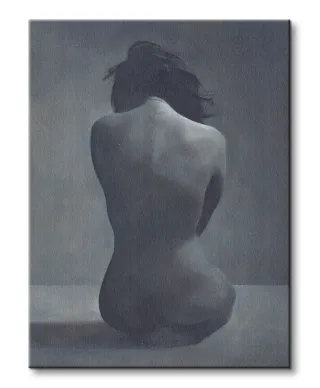 Absence in Oil - obraz na płótnie