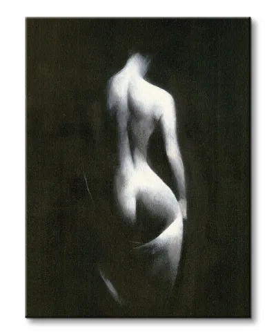 Light on Her - obraz na płótnie