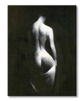 Light on Her - obraz na płótnie