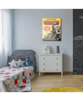 Star Wars The Mandalorian Hang On - obraz na płótnie