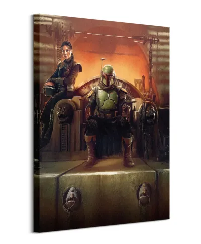 Star Wars The Book of Boba Fett The New Boss - obraz na płótnie