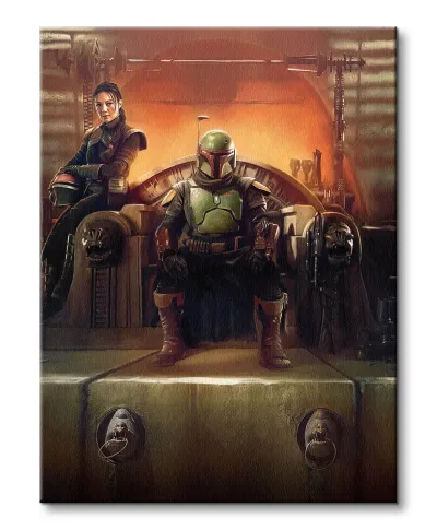 Star Wars The Book of Boba Fett The New Boss - obraz na płótnie