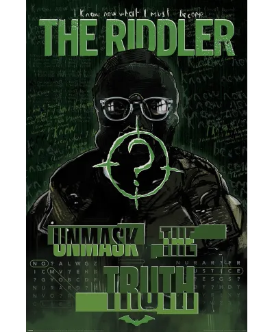 The Batman Riddler - plakat