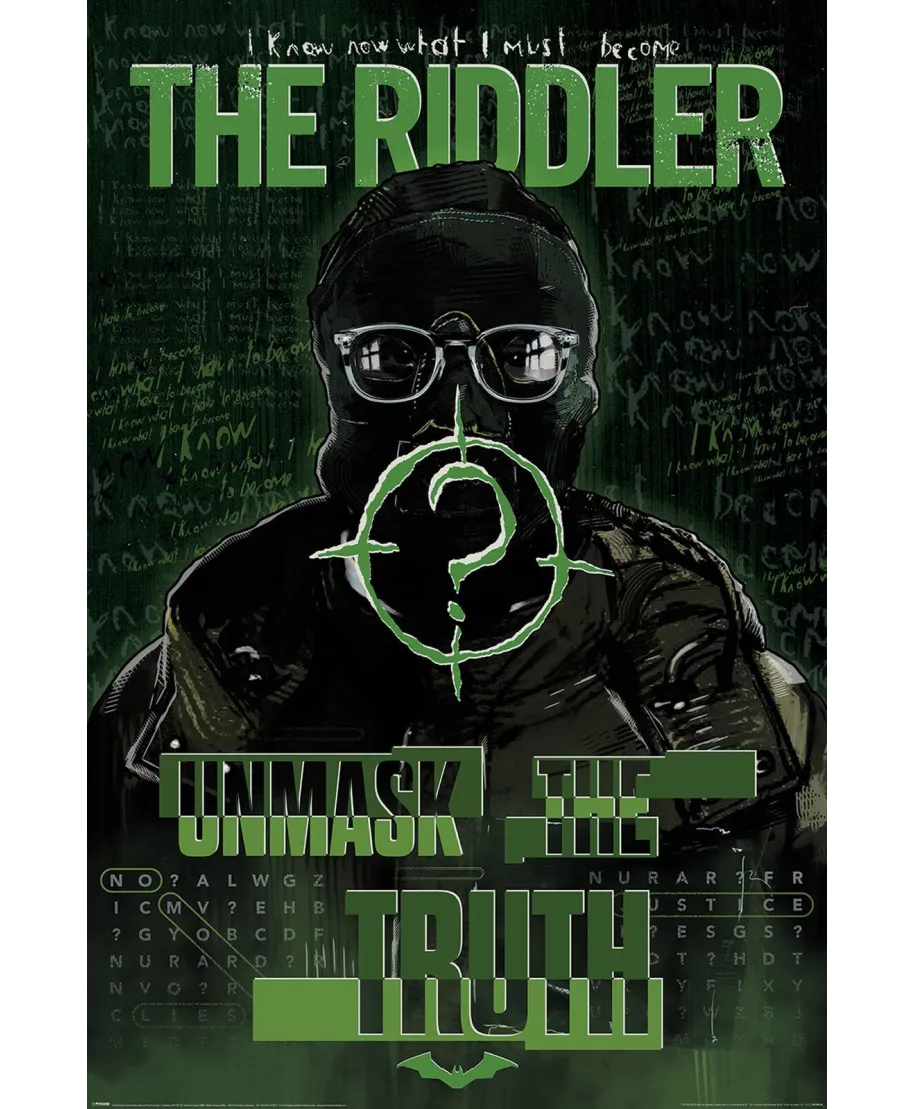 The Batman Riddler - plakat