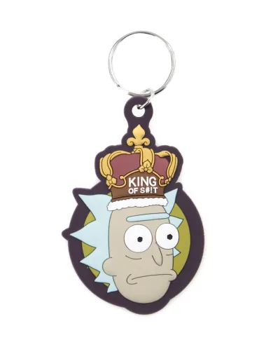 Rick And Morty King Of S**t - brelok