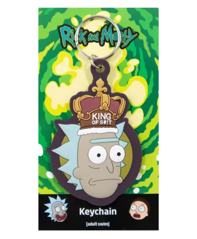 Rick And Morty King Of S**t - brelok