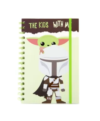 Star Wars The Mandalorian - notes A5 kołozeszyt