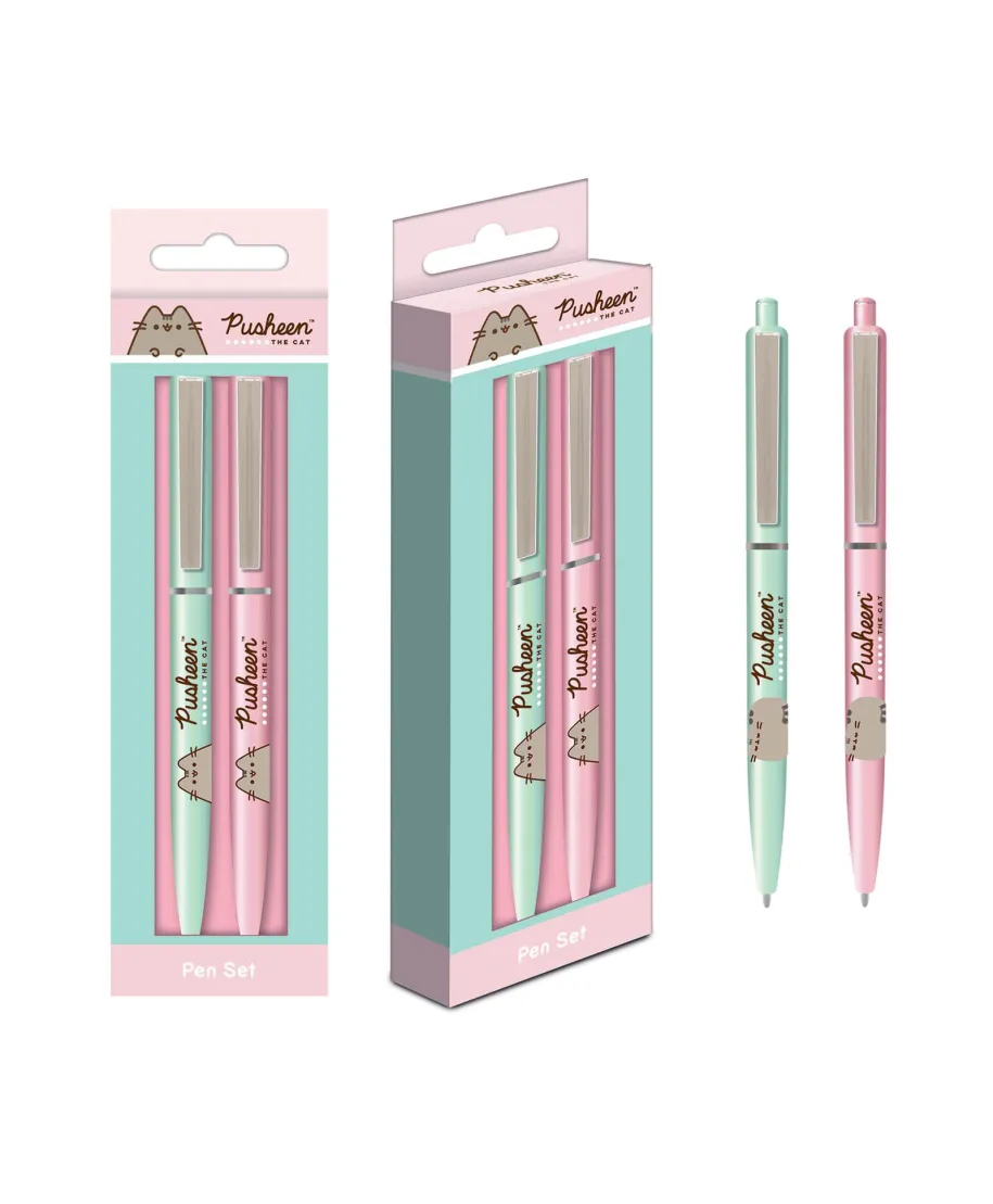 Pusheen Botanical - 2 długopisy